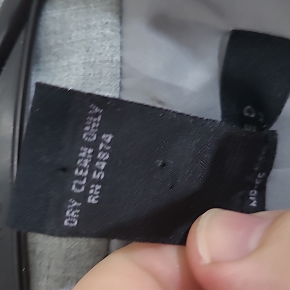 The Limited stretch 3 button suit blazer size Medium gray coat jacket - Picture 6 of 10